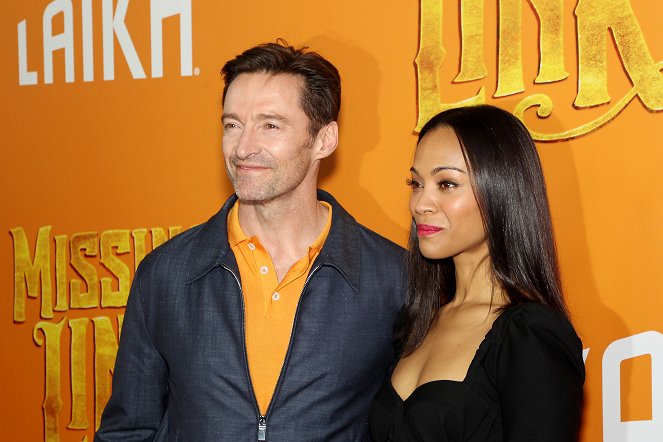 Missing Link - Events - New York Premiere of LAIKA Studios’ "MISSING LINK" Presented by Annapurna Pictures at the Regal Cinemas Battery Park 11 on April 07, 2019 - Hugh Jackman, Zoe Saldana