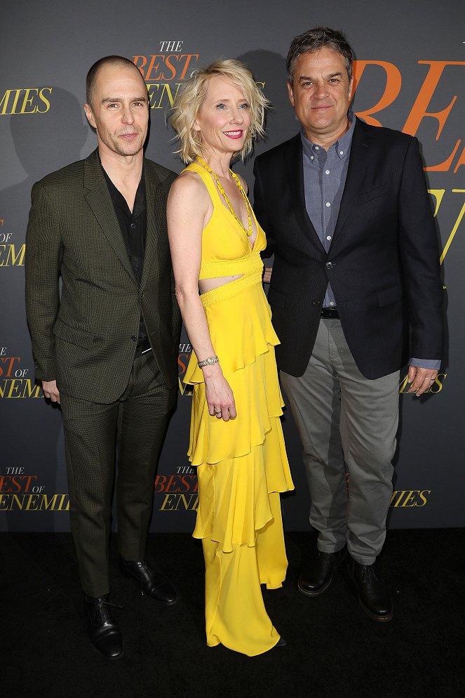 The Best of Enemies - Tapahtumista - New York Premiere of "The Best of Enemies" at AMC Loews Lincoln Square on Thursday, April 4, 2019 - Sam Rockwell, Anne Heche, Robin Bissell