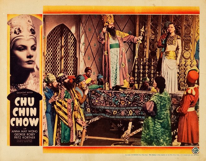 Chu Chin Chow - Cartões lobby - Anna May Wong