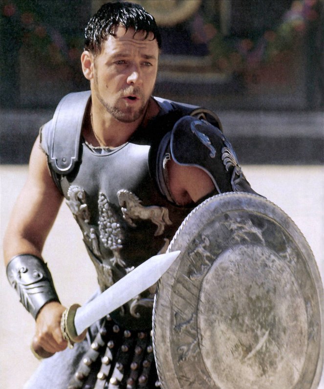 Gladiateur, glaive et fantasmes - Van film - Russell Crowe