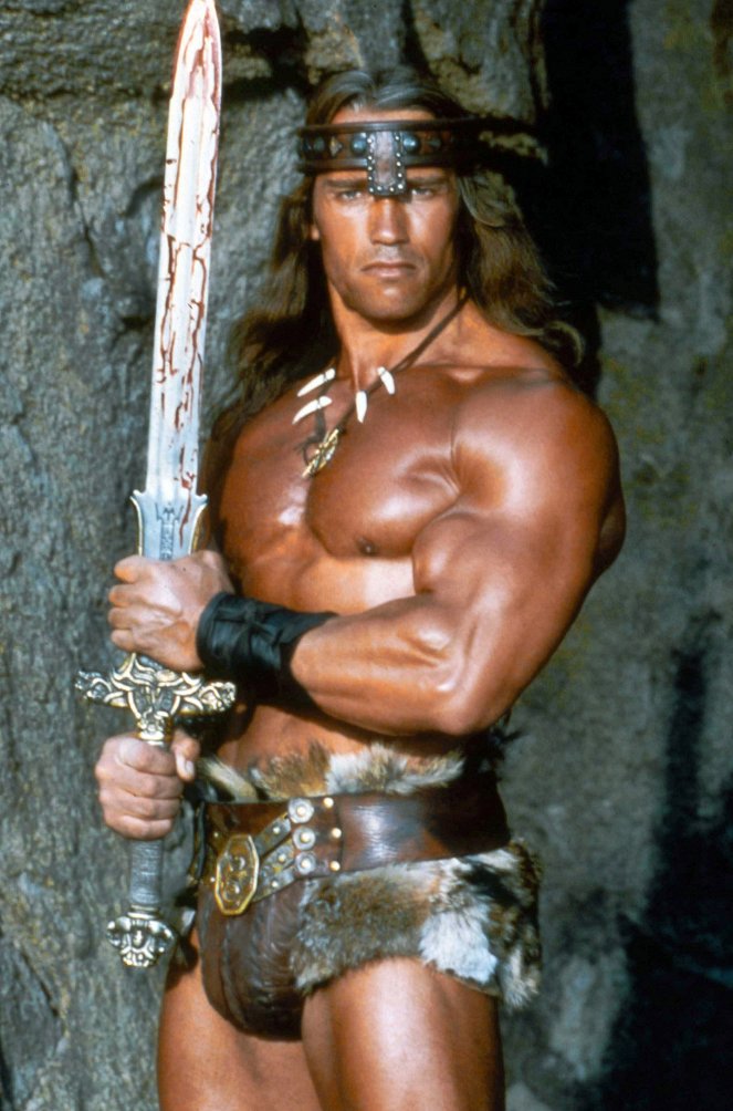 Gladiateur, glaive et fantasmes - Van film - Arnold Schwarzenegger