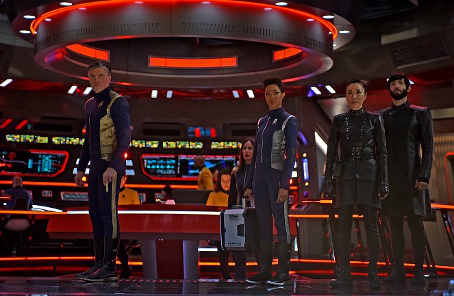 Star Trek: Discovery - Sladkobolný smutek - Z filmu - Anson Mount, Sonequa Martin-Green, Michelle Yeoh, Ethan Peck