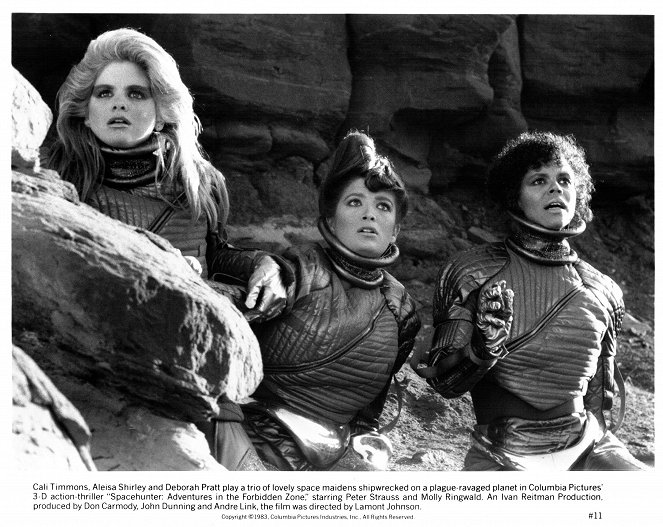 Spacehunter: Adventures in the Forbidden Zone - Lobby Cards - Cali Timmins, Aleisa Shirley, Deborah Pratt