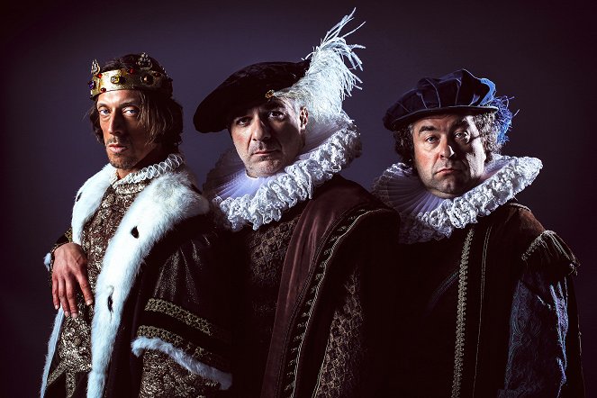 Die unglaubliche Tragödie von Richard III. - Promokuvat - Michael Pink, Michael Niavarani, Bernhard Murg