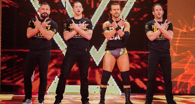 NXT TakeOver: New York - Photos - Bobby Fish, Kyle Greenwood, Austin Jenkins, Chris Lindsey