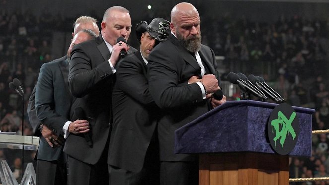 WWE Hall of Fame 2019 - Photos - Brian James, Shawn Michaels, Paul Levesque
