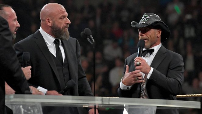 WWE Hall of Fame 2019 - Van film - Paul Levesque, Shawn Michaels