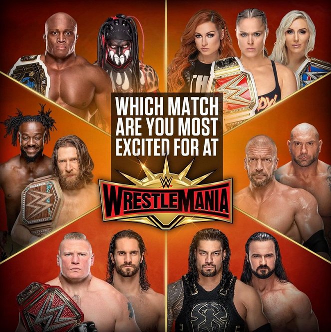 WrestleMania 35 - Werbefoto