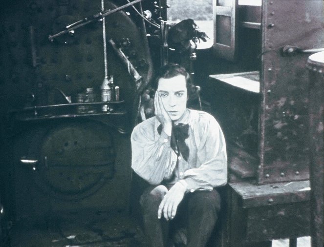 Frigo na mašině - Z filmu - Buster Keaton