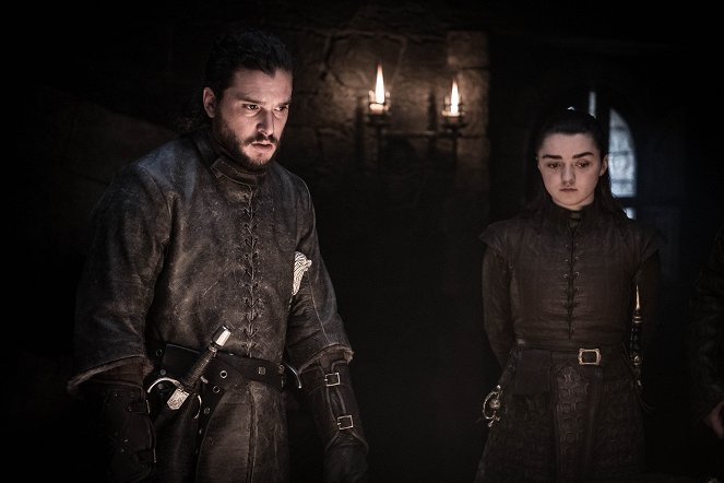 Game of Thrones - Uma Cavaleira dos Sete Reinos - Do filme - Kit Harington, Maisie Williams