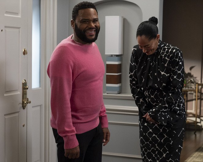 Black-ish - Season 5 - Le Pardon - Tournage - Anthony Anderson, Tracee Ellis Ross