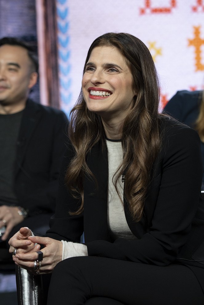 Farma na spadnutí - Z akcií - “Bless This Mess” Session – The cast and executive producers of ABC’s “Bless This Mess” addressed the press at the 2019 TCA Winter Press Tour, at The Langham Huntington, in Pasadena, California - Lake Bell