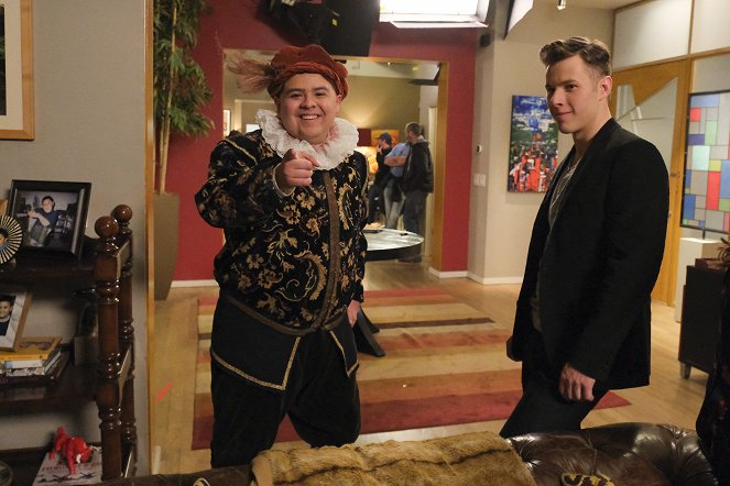 Modern Family - La Positive Attitude - Tournage - Rico Rodriguez, Nolan Gould