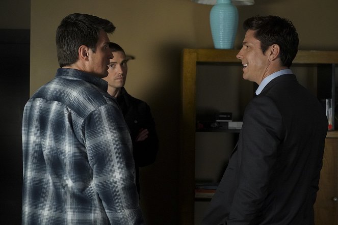 The Rookie - The Shake Up - Van film - Nathan Fillion, Michael Trucco