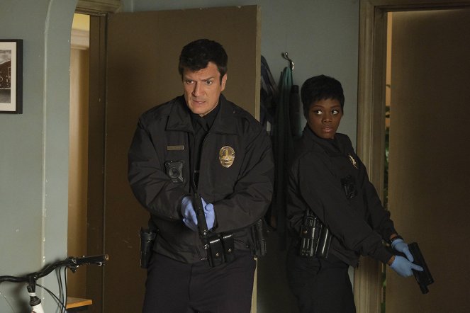 The Rookie - Freier Fall - Filmfotos - Nathan Fillion, Afton Williamson