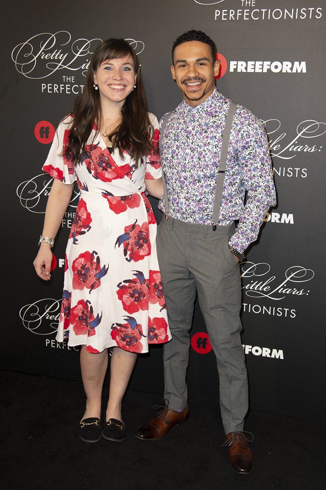 Prolhané krásky: Perfekcionistky - Z akcií - Cast and crew of Freeform’s new original series “Pretty Little Liars: The Perfectionists” celebrated the series premiere with a screening and immersive event in Hollywood - Noah Gray-Cabey
