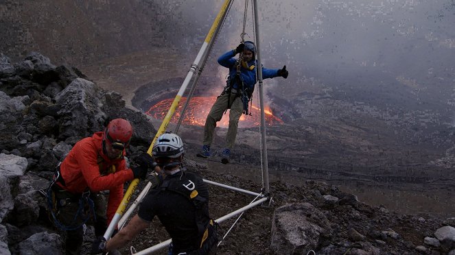 Abstieg ins Feuer - Die Vulkanexpedition - Filmfotos