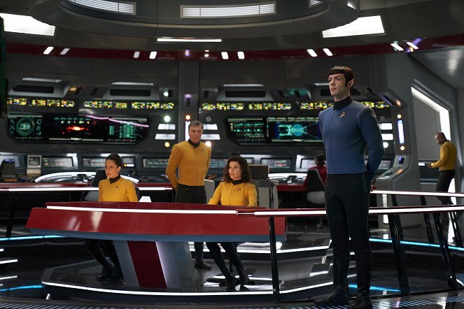 Star Trek: Discovery - Season 2 - Such Sweet Sorrow, Part 2 - Photos - Samora Smallwood, Rebecca Romijn, Ethan Peck