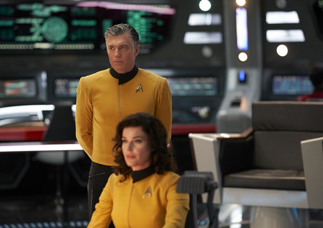 Star Trek: Discovery - Süße Trauer, Teil 2 - Filmfotos - Anson Mount, Rebecca Romijn