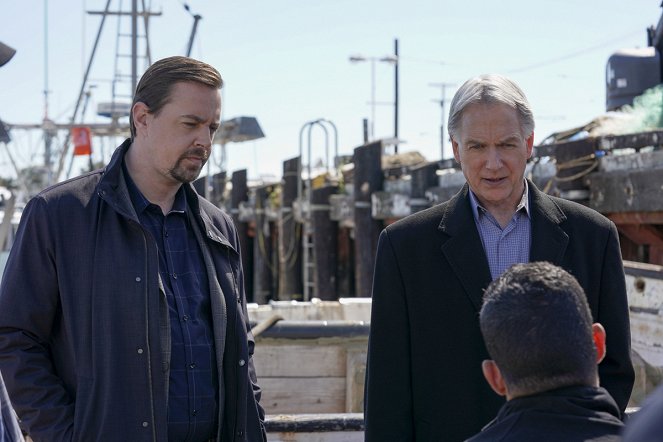 NCIS: Naval Criminal Investigative Service - Mona Lisa - Van film - Sean Murray, Mark Harmon