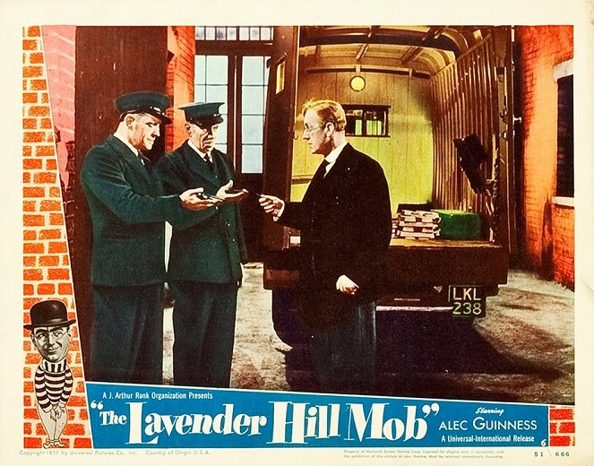 The Lavender Hill Mob - Cartões lobby
