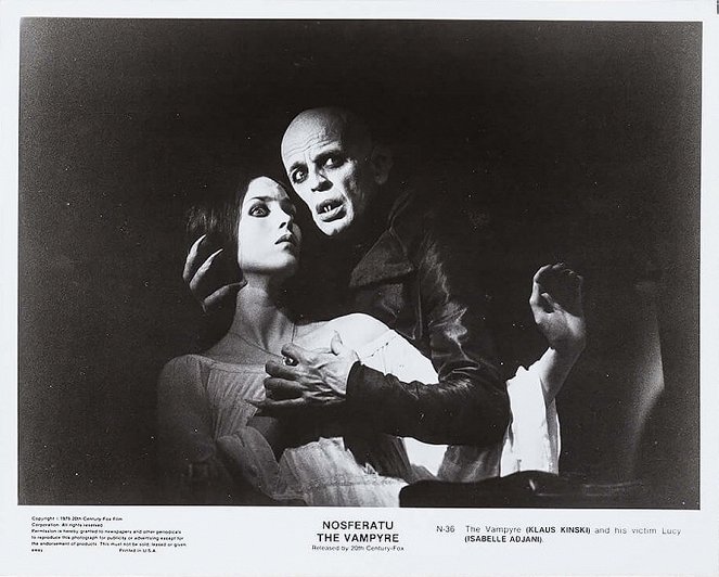 Nosferatu, o Fantasma da Noite - Cartões lobby - Isabelle Adjani, Klaus Kinski