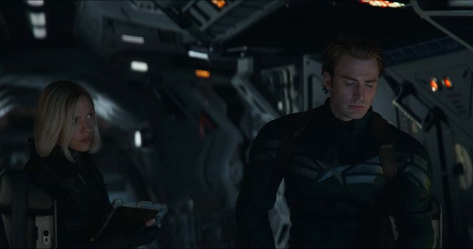 Avengers: Endgame - Z filmu - Scarlett Johansson, Chris Evans
