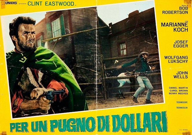 Für eine Handvoll Dollar - Lobbykarten - Clint Eastwood