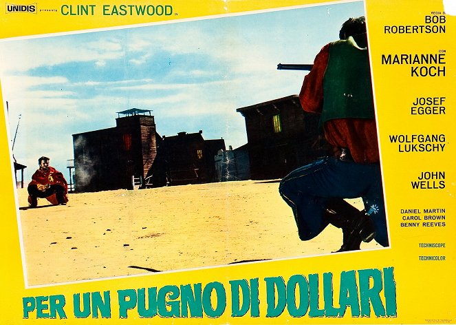 Pour une poignée de dollars - Cartes de lobby - Clint Eastwood