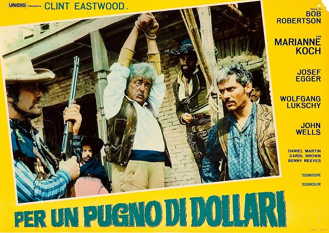 A Fistful of Dollars - Lobby Cards - José Calvo, Gian Maria Volonté