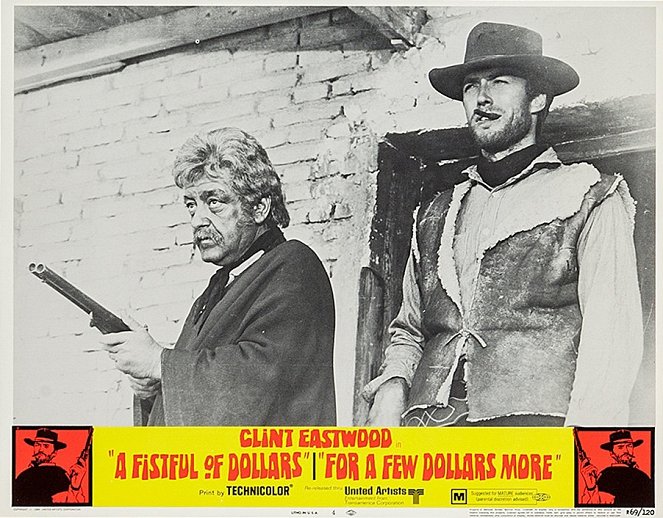Per un pugno di dollari - Lobbykaarten - José Calvo, Clint Eastwood