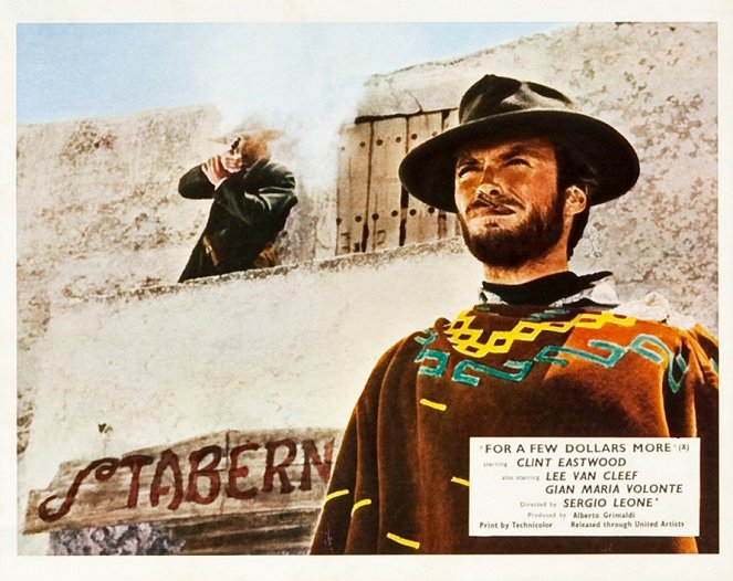 For a Few Dollars More - Lobby Cards - Clint Eastwood