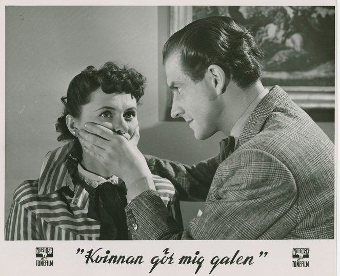 Kvinnan gör mig galen - Lobby Cards - Curt Masreliez