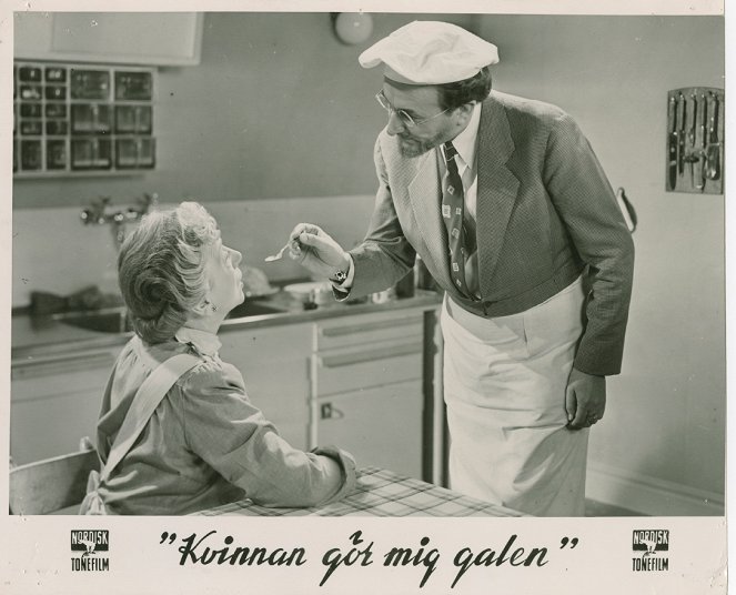 Kvinnan gör mig galen - Lobby Cards - Georg Funkquist