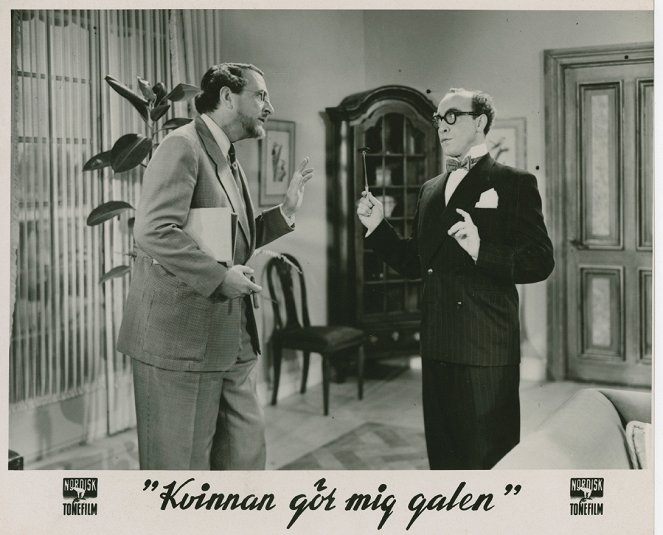 Kvinnan gör mig galen - Lobby Cards - Georg Funkquist