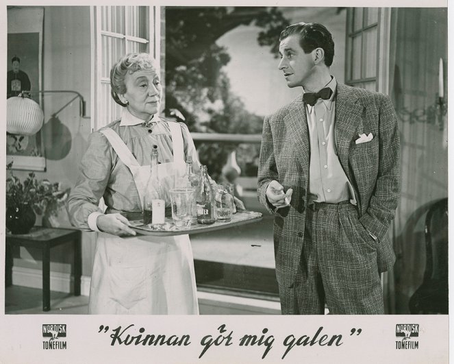 Kvinnan gör mig galen - Lobby Cards - Naima Wifstrand, Curt Masreliez