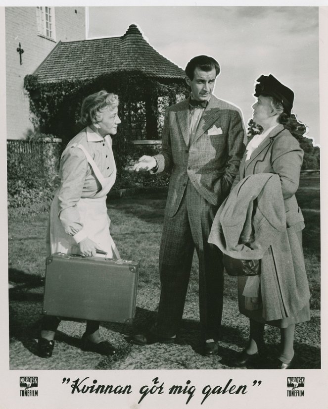 Kvinnan gör mig galen - Lobby Cards - Naima Wifstrand, Curt Masreliez, Elsa Ebbesen