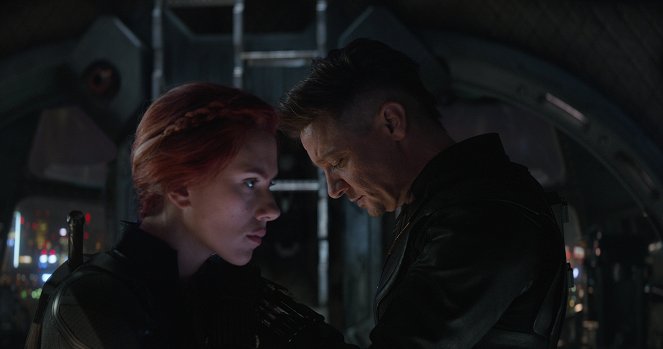 Avengers: Endgame - Z filmu - Scarlett Johansson, Jeremy Renner