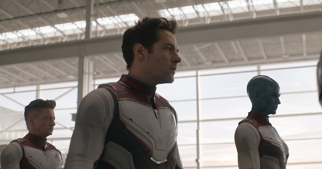 Avengers 4 - Endgame - Filmfotos - Jeremy Renner, Paul Rudd, Karen Gillan