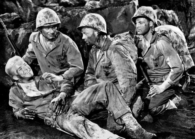 Iwo Jima fövenye - Filmfotók - John Wayne
