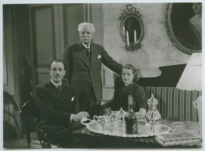 En kvinnas ansikte - Filmfotos - Gunnar Sjöberg, Tore Svennberg, Ingrid Bergman
