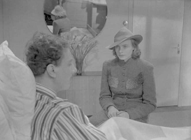 En kvinnas ansikte - Filmfotos - Gunnar Sjöberg, Ingrid Bergman