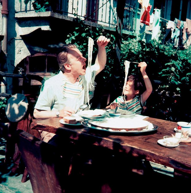 Wenn der Vater mit dem Sohne - Van film - Heinz Rühmann, Oliver Grimm