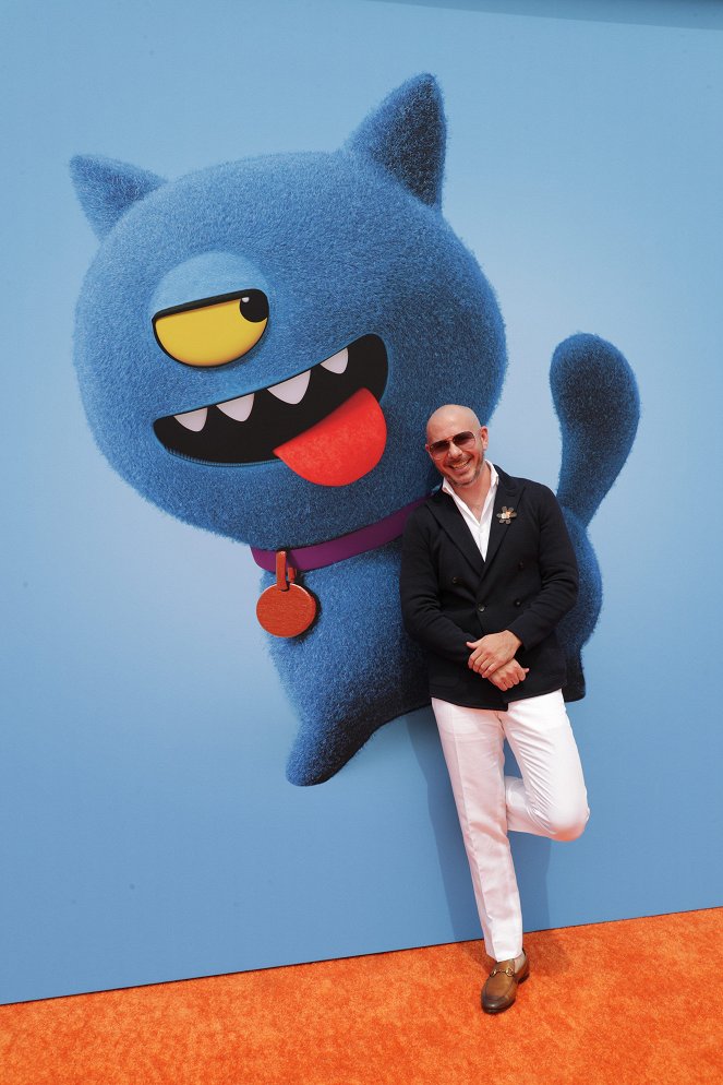 Paskudy. UglyDolls - Z imprez - The World Premiere of UGLYDOLLS at Regal L.A. LIVE: A Barco Innovation Center in Los Angeles, CA on Saturday, April 27, 2019. - Pitbull