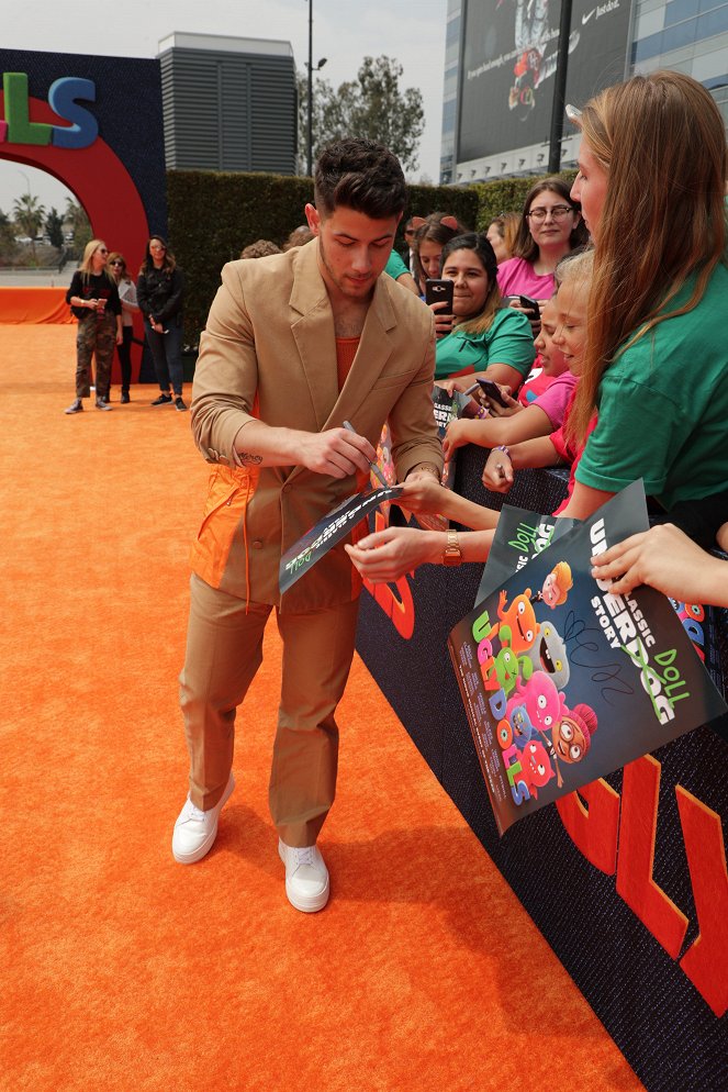 UglyDolls - Z akcií - The World Premiere of UGLYDOLLS at Regal L.A. LIVE: A Barco Innovation Center in Los Angeles, CA on Saturday, April 27, 2019. - Nick Jonas