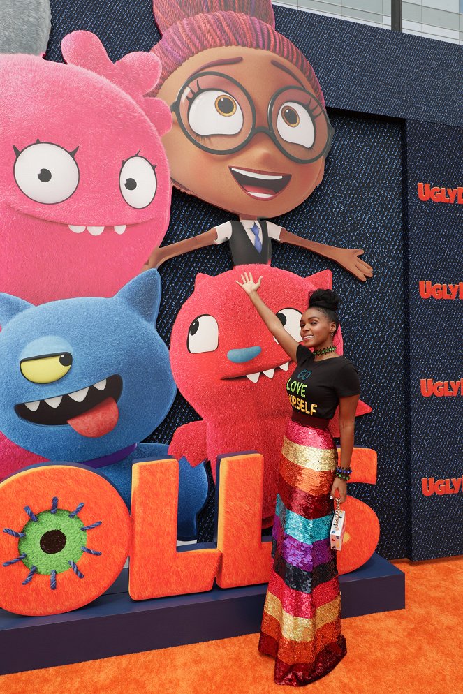 Paskudy. UglyDolls - Z imprez - The World Premiere of UGLYDOLLS at Regal L.A. LIVE: A Barco Innovation Center in Los Angeles, CA on Saturday, April 27, 2019. - Janelle Monáe