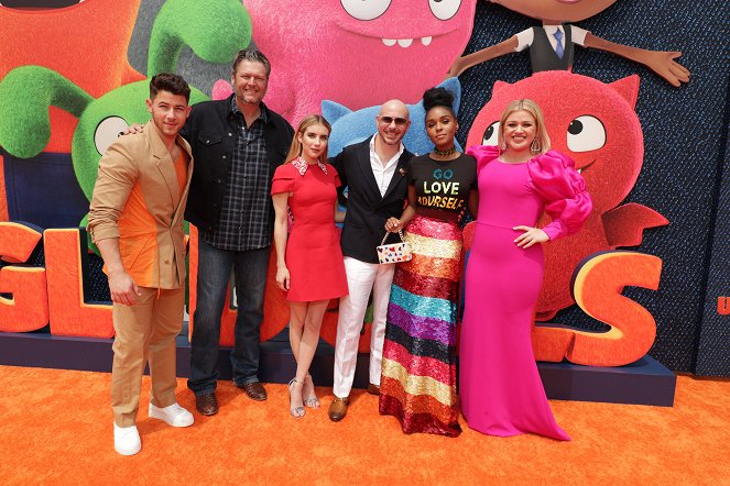 Uglydolls - Veranstaltungen - The World Premiere of UGLYDOLLS at Regal L.A. LIVE: A Barco Innovation Center in Los Angeles, CA on Saturday, April 27, 2019. - Nick Jonas, Blake Shelton, Emma Roberts, Pitbull, Janelle Monáe, Kelly Clarkson