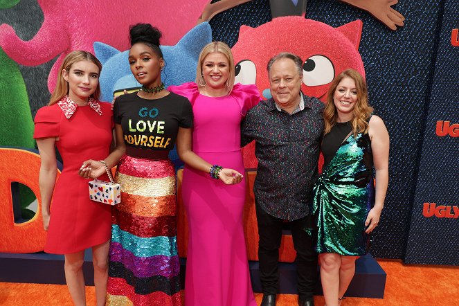 UglyDolls - Events - The World Premiere of UGLYDOLLS at Regal L.A. LIVE: A Barco Innovation Center in Los Angeles, CA on Saturday, April 27, 2019. - Emma Roberts, Janelle Monáe, Kelly Clarkson, Kelly Asbury, Alison Peck