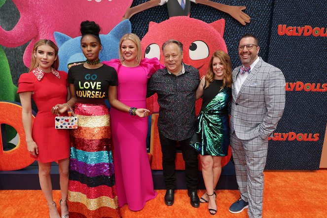UglyDolls - Events - The World Premiere of UGLYDOLLS at Regal L.A. LIVE: A Barco Innovation Center in Los Angeles, CA on Saturday, April 27, 2019. - Emma Roberts, Janelle Monáe, Kelly Clarkson, Kelly Asbury, Alison Peck, Christopher Lennertz