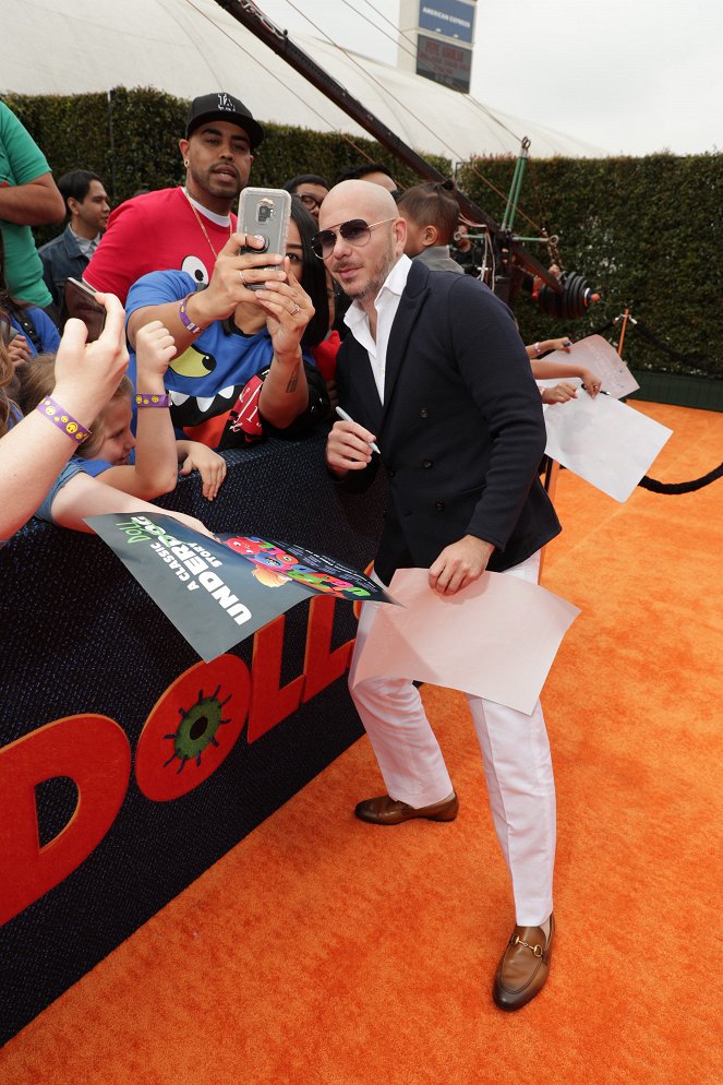 UglyDolls - Z akcí - The World Premiere of UGLYDOLLS at Regal L.A. LIVE: A Barco Innovation Center in Los Angeles, CA on Saturday, April 27, 2019. - Pitbull